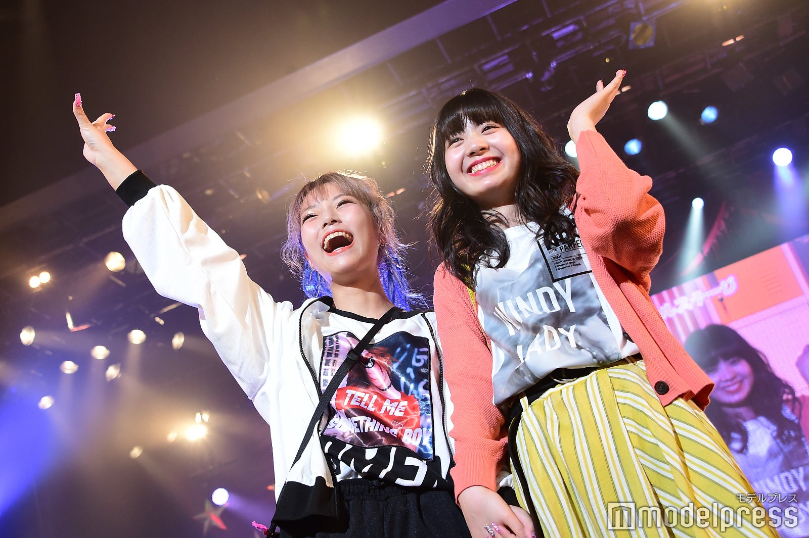 湯上響花（きょうきょう） 、ゆな（ゆなたこ） （C）モデルプレス