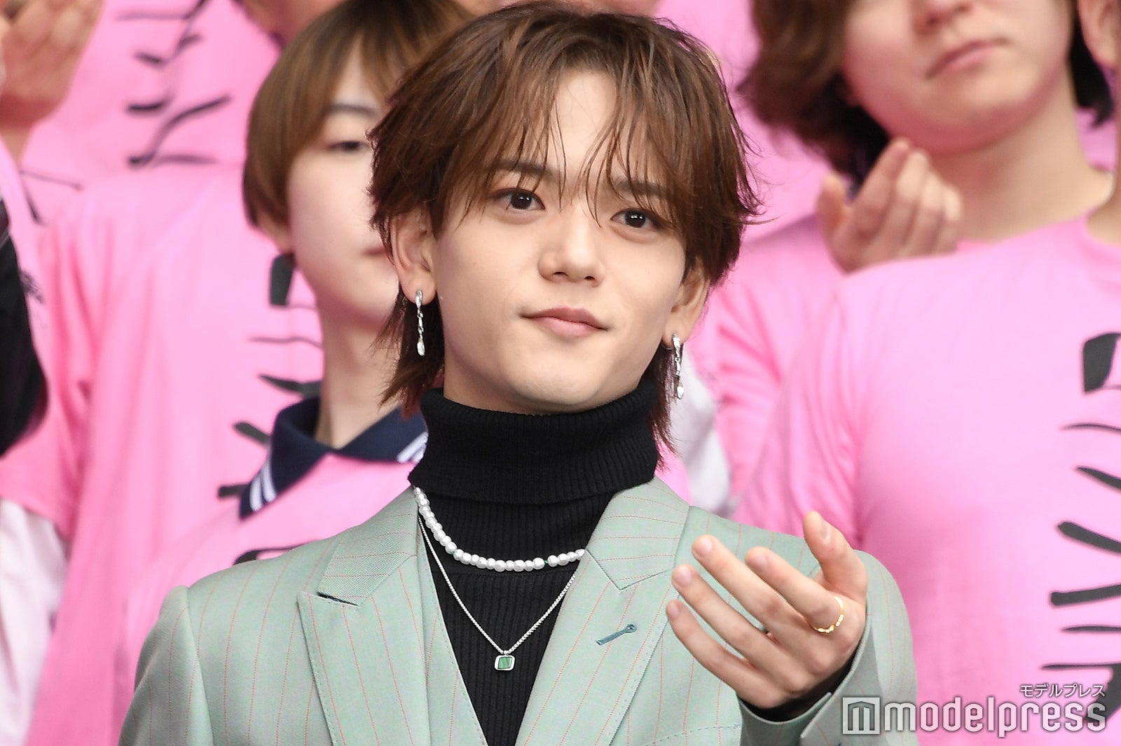 「渋谷に中島がいるんじゃなくて、中島がいるから渋谷なんやで」と発言した中島颯太（C）モデルプレス