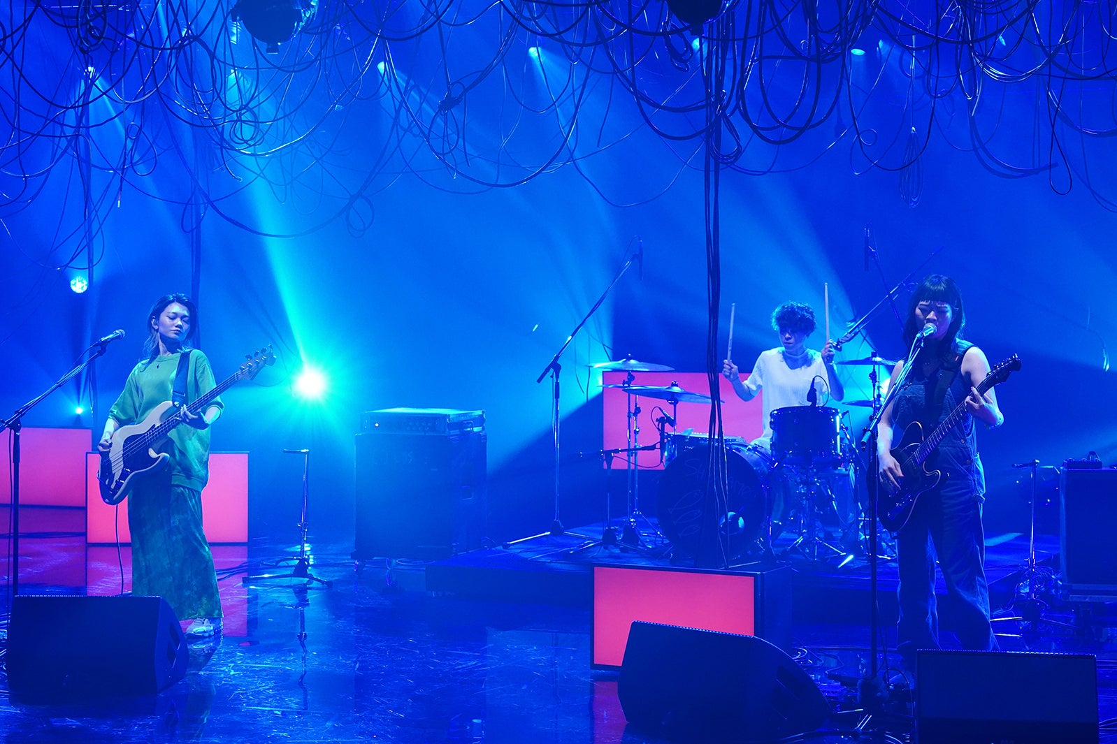 SHISHAMO「MUSIC BLOOD」（C）日本テレビ