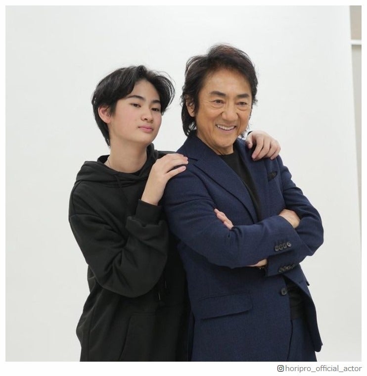 市村正親＆長男・優汰、親子ショット公開「背が伸びてる」息子の成長に注目集まる