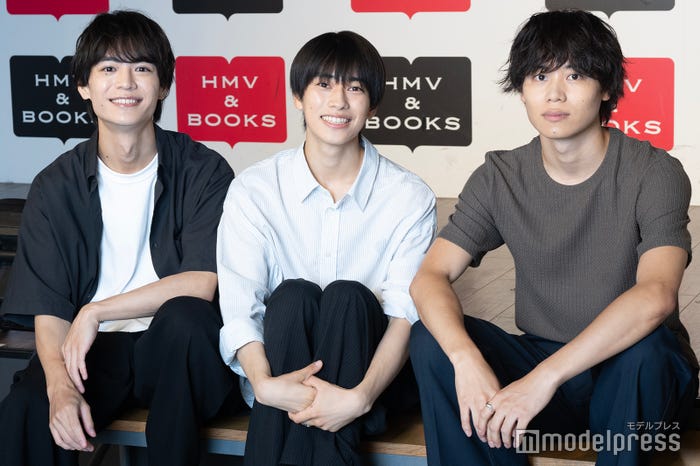 溝口琢矢、本島純政、太田将熙(C)モデルプレス