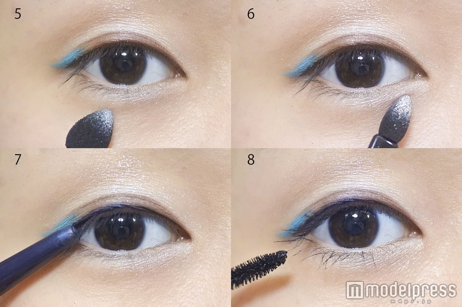 涙袋にハイライトをのせてもっと澄んだ瞳に／写真・MAKO（C）モデルプレス