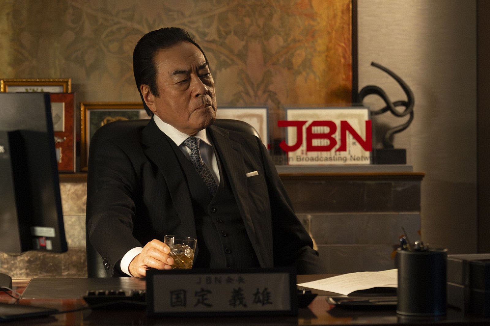 高橋英樹「キャスター」第4話（C）TBS