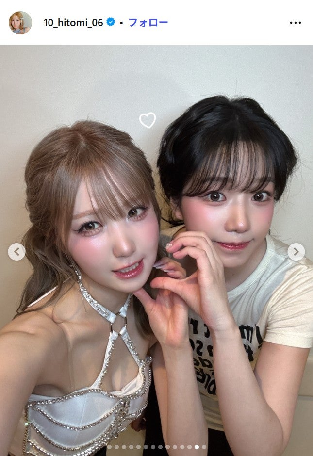 本田仁美、チョ・ユリ／本田仁美Instagramより