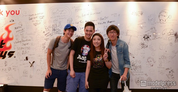 オフィシャル・ストアの様子（C）MARVEL