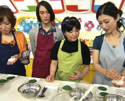 壇蜜、和菓子工場勤務の腕前を披露