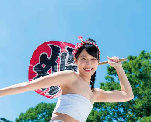 川崎あや「引退写真集」発表 “ふんどしハイレグ”で全力グラビア
