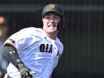 巨人に激震 リチャードが死球受けて第五中手骨骨折 球団発表 古巣・ソフトバンク戦の第1打席で 