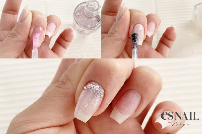 きらめくストーンが上品！セルフで簡単“ウィンターネイル”をプロが伝授【プレゼント企画あり】（画像提供：esNAIL）