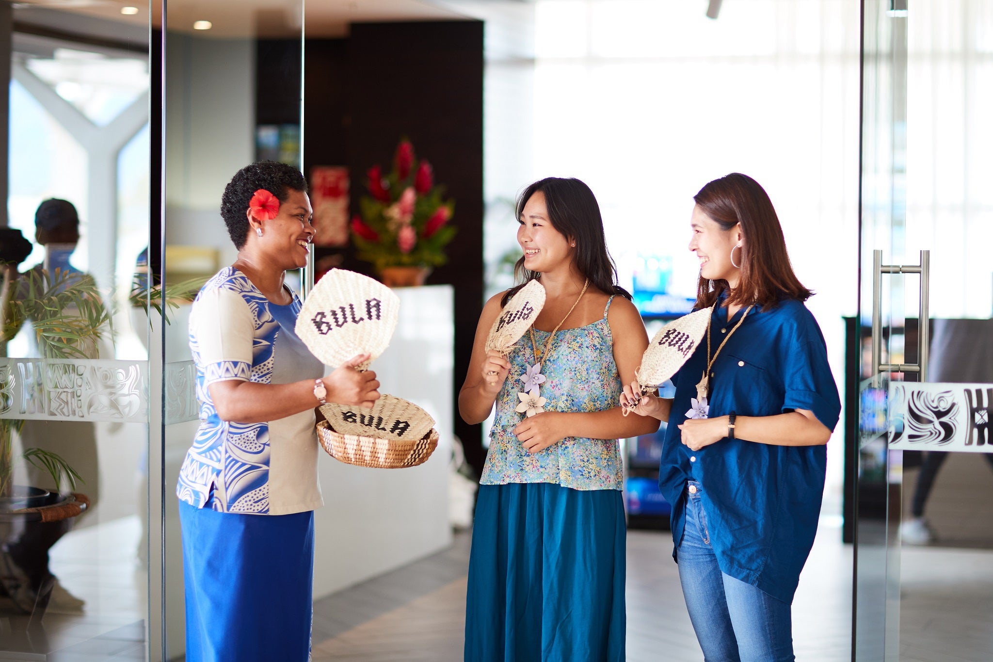 「旅が始まる～」とテンションアップ！／提供画像