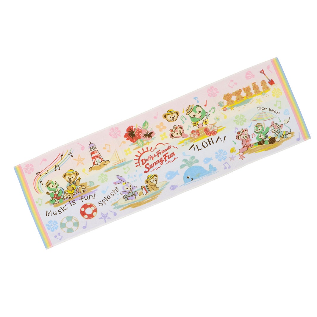 ロングフェイスタオル¥1,800（C）Disney