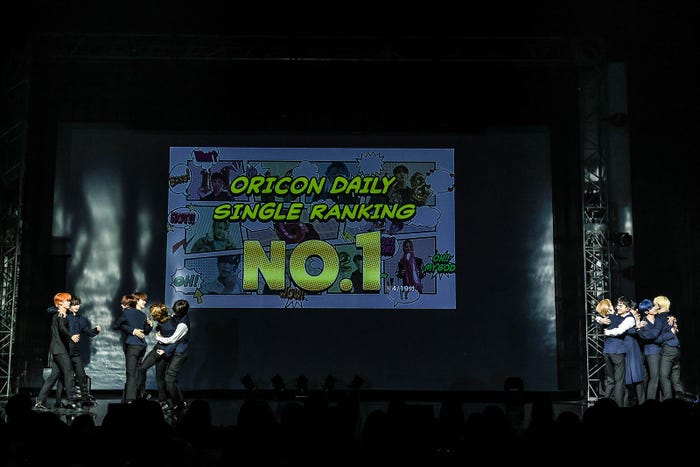 INI/INI 2ND SINGLE「I」リリースイベント(C)LAPONE ENTERTAINMENT