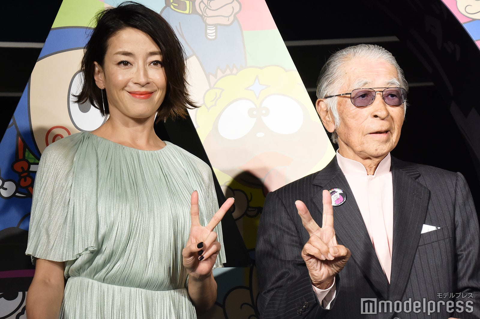 宮沢りえ、藤子不二雄（A）氏 （C）モデルプレス