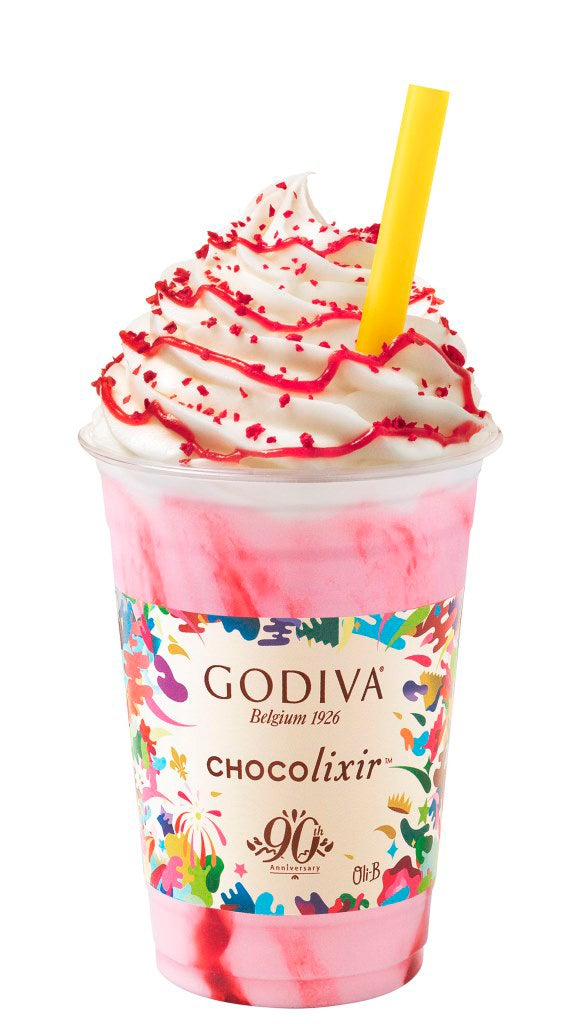 ショコリキサー ホワイトチョコレート ラズベリー＆ローズ／画像提供：ゴディバ ジャパン株式会社