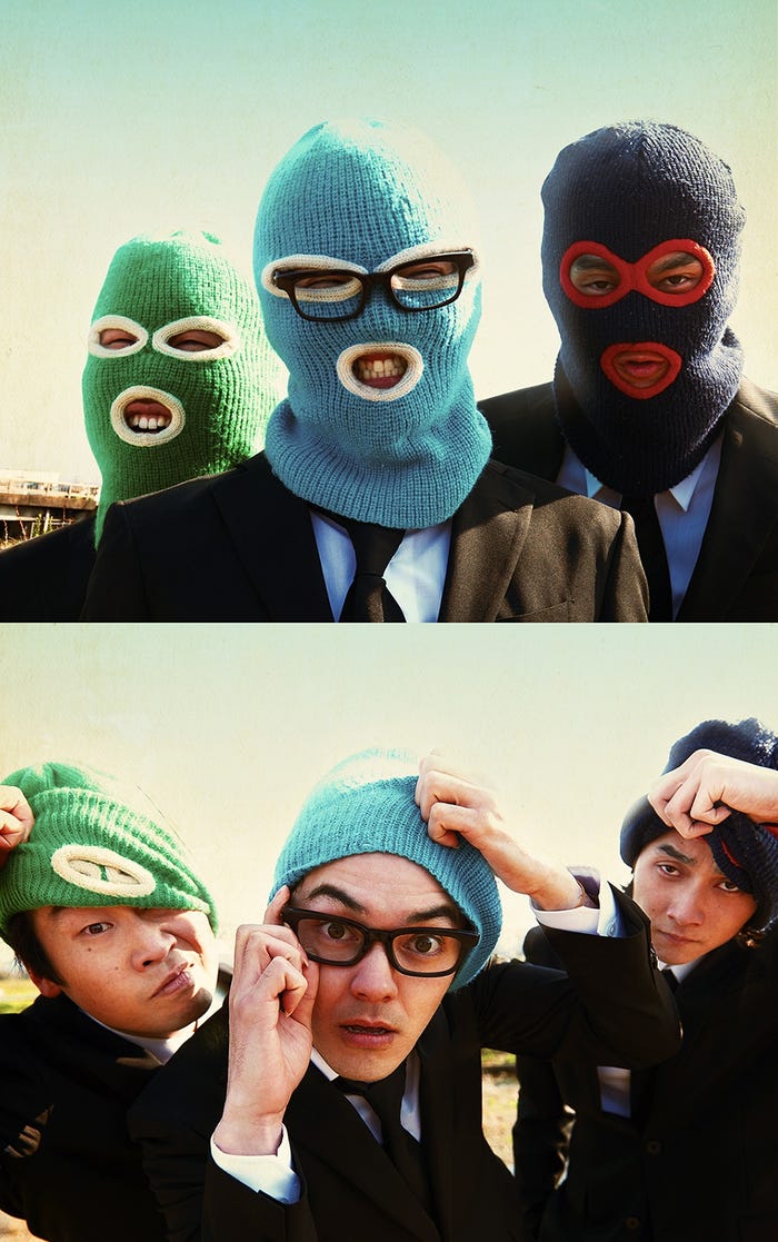 (左から)前野朋哉、林遣都、柳俊太郎(C)古泉智浩/青林工藝舎・2018 東映ビデオ/マイケルギオン