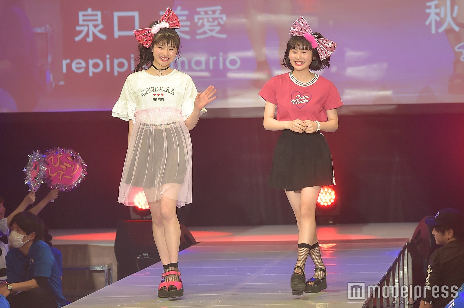 泉口美愛、秋田汐梨 （C）モデルプレス