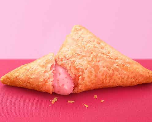 マクドナルド、いちごの「三角チョコパイ」登場、甘酸っぱさにやみつき