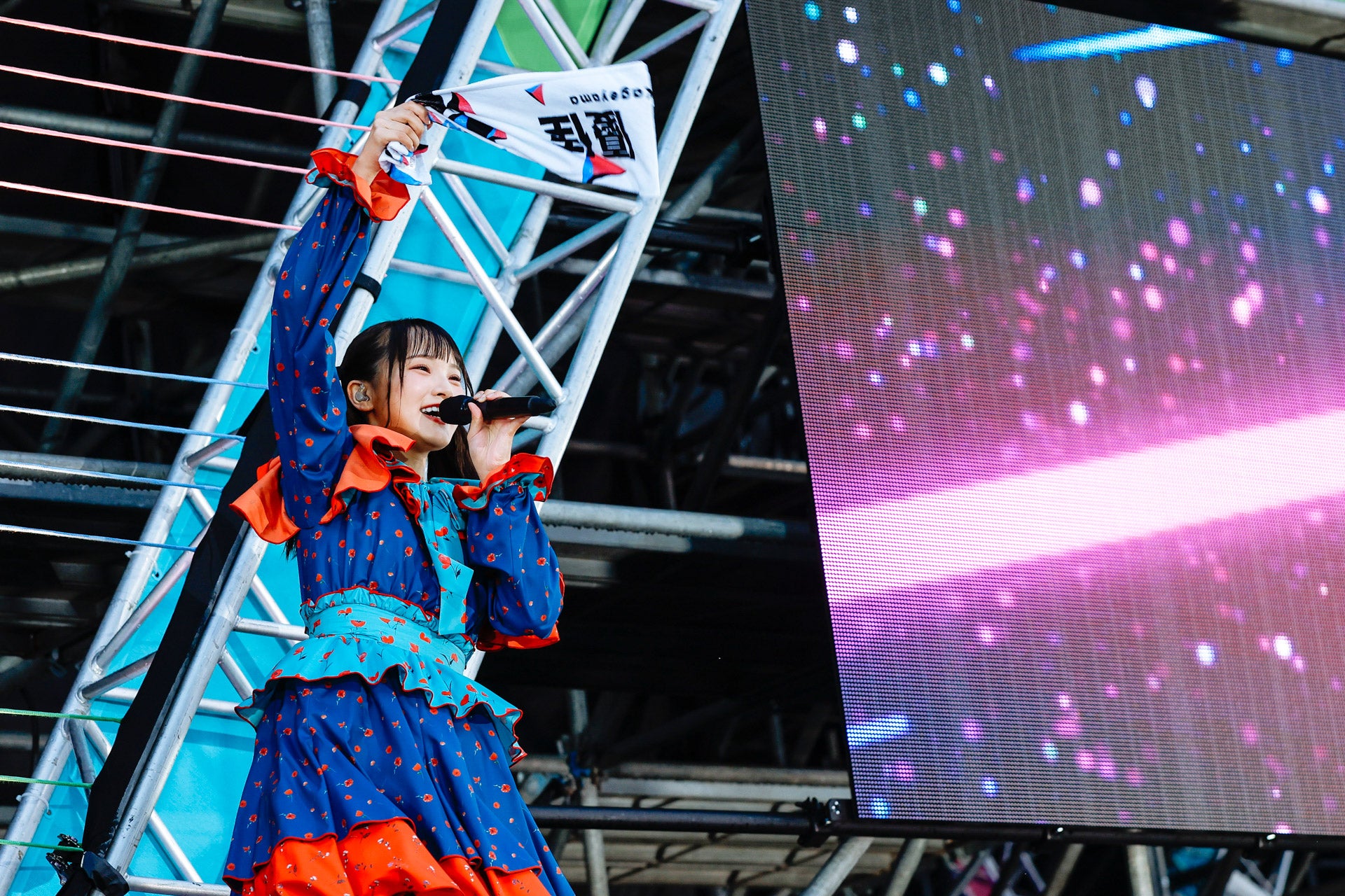 高瀬愛奈「W-KEYAKI FES.」Day3／撮影：上山陽介