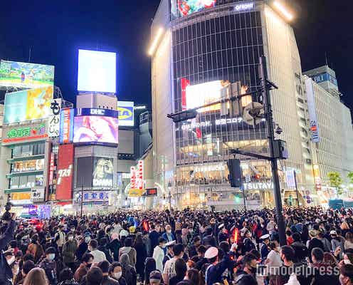 渋谷ハロウィン、警察官多数で厳戒態勢 仮装激減でセンター街にも変化