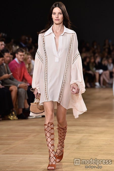 クロエ2015年春夏コレクション/photo:Getty Images