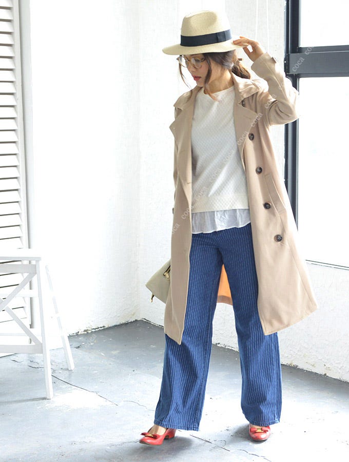 美脚・美尻デニムバギーパンツ「coca」3,990円(税込)/画像提供:coca