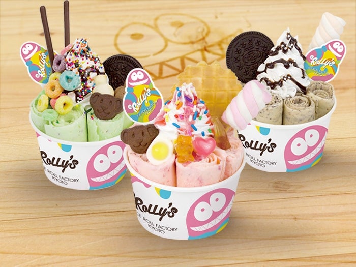ROLLY'S ROLL ICE CREAM KYOTO /画像提供:A.S.P