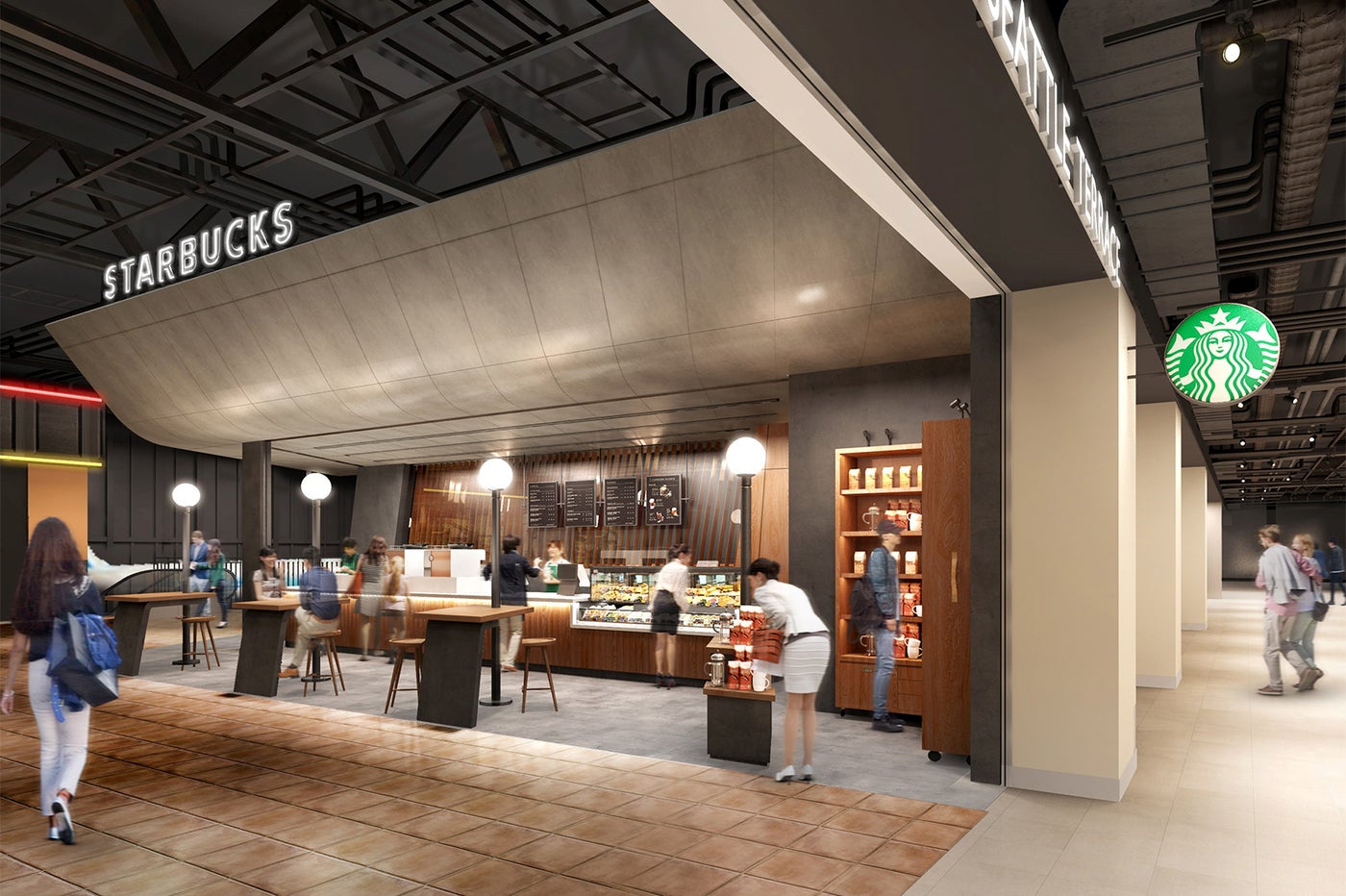 スターバックス コーヒー 中部国際空港セントレア FLIGHT OF DREAMS店イメージ／画像提供：スターバックス コーヒー ジャパン