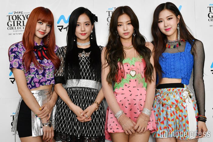 BLACKPINK(左から)リサ、ジス、ジェニー、ロゼ(C)モデルプレス(C)モデルプレス
