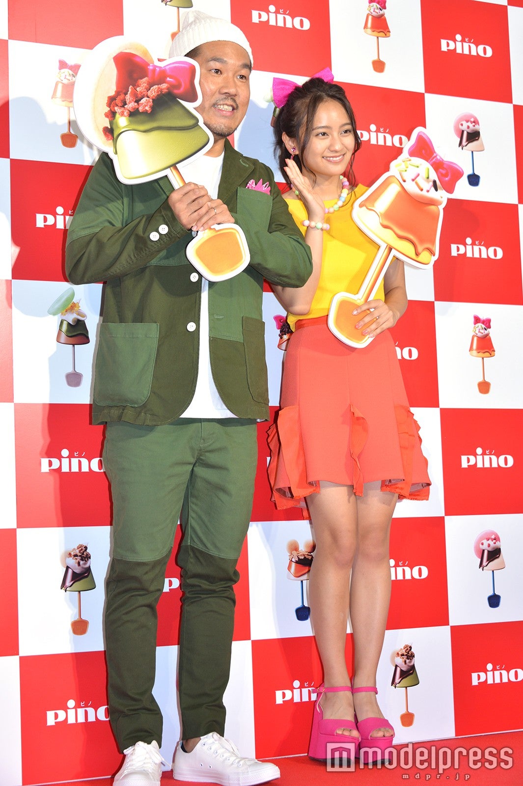 藤本敏史、岡田結実（C）モデルプレス