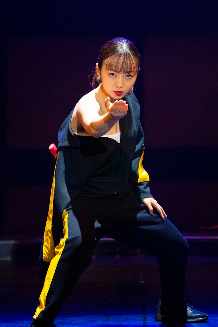 今泉佑唯/「修羅雪姫」2021年11月公演時舞台写真 (提供写真)