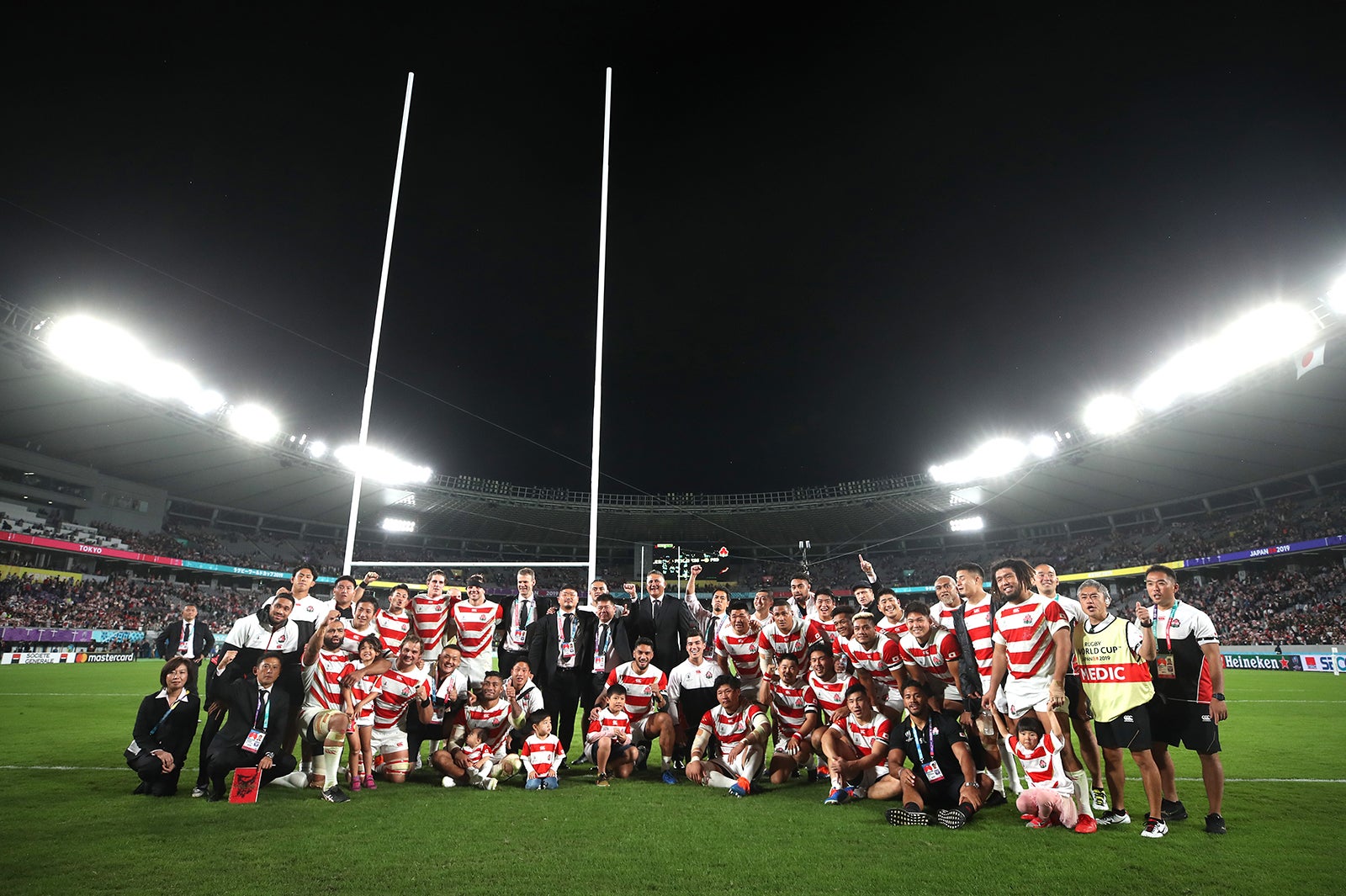 ラグビー日本代表（Photo by Getty Images）