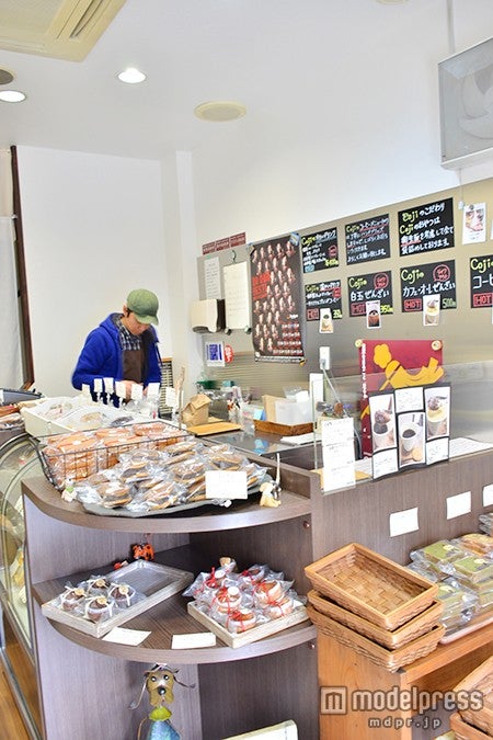 「あんこ＆おやつ Coji」店舗内観