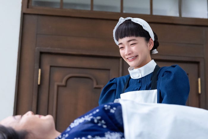 仲間由紀恵、見上愛「風、薫る」第41話(C)NHK