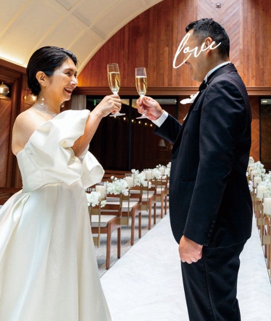 くわばたりえ夫妻（提供写真）