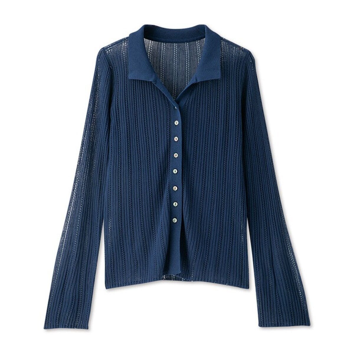 2026春しまむらmumuコラボシアーカーディガン