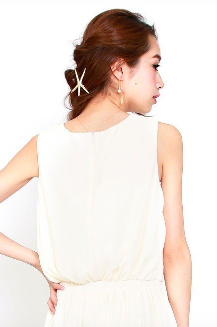 マーメイドスターフィッシュバレッタ「salus」990円（税込）