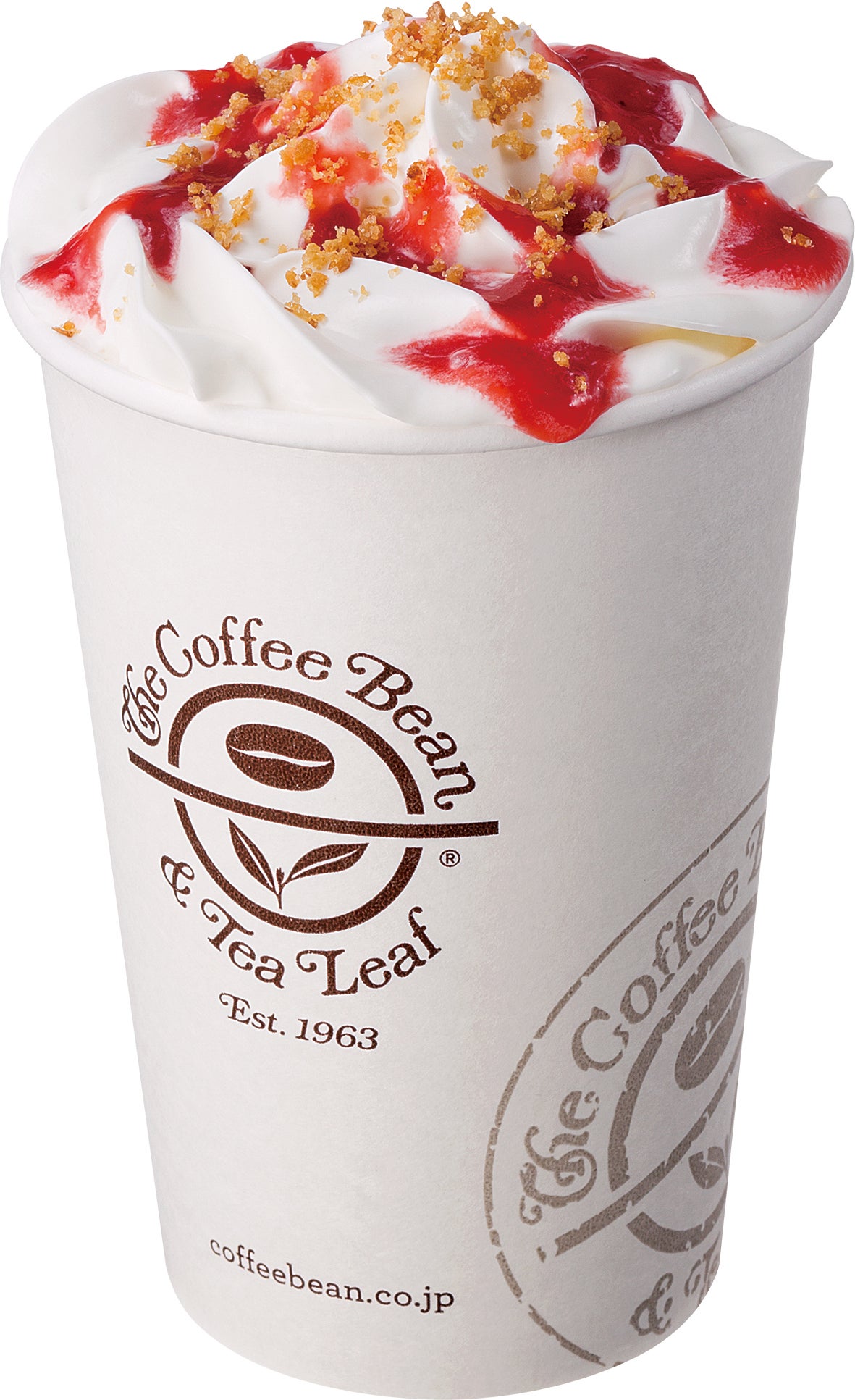 抹茶ストロベリー　ラテ／画像提供：L.A Style株式会社