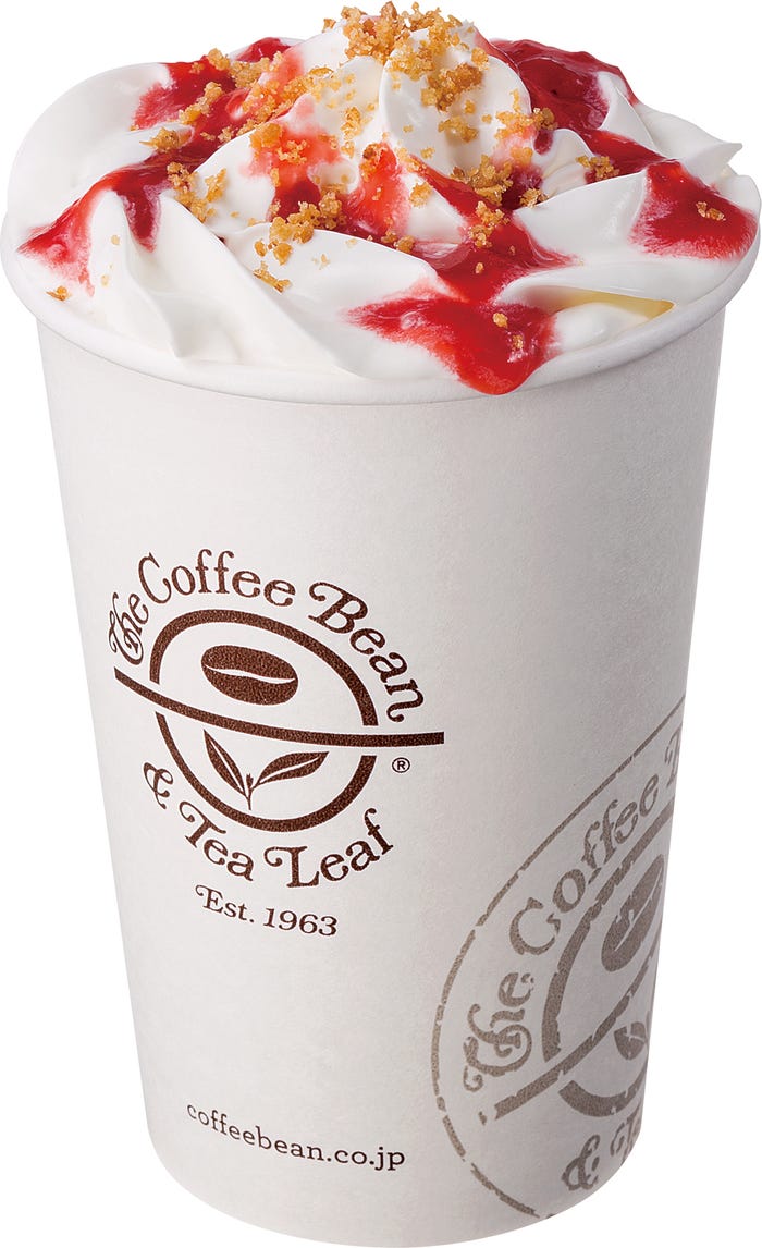 抹茶ストロベリー ラテ/画像提供:L.A Style株式会社