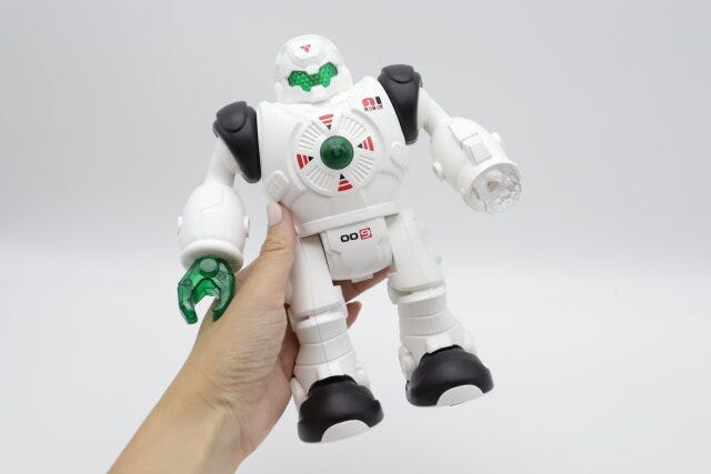 ダイソー　電動ロボット