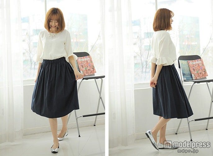 エナメルポインテッドトゥフラットパンプス「NETSTAR」3,600円(税込)