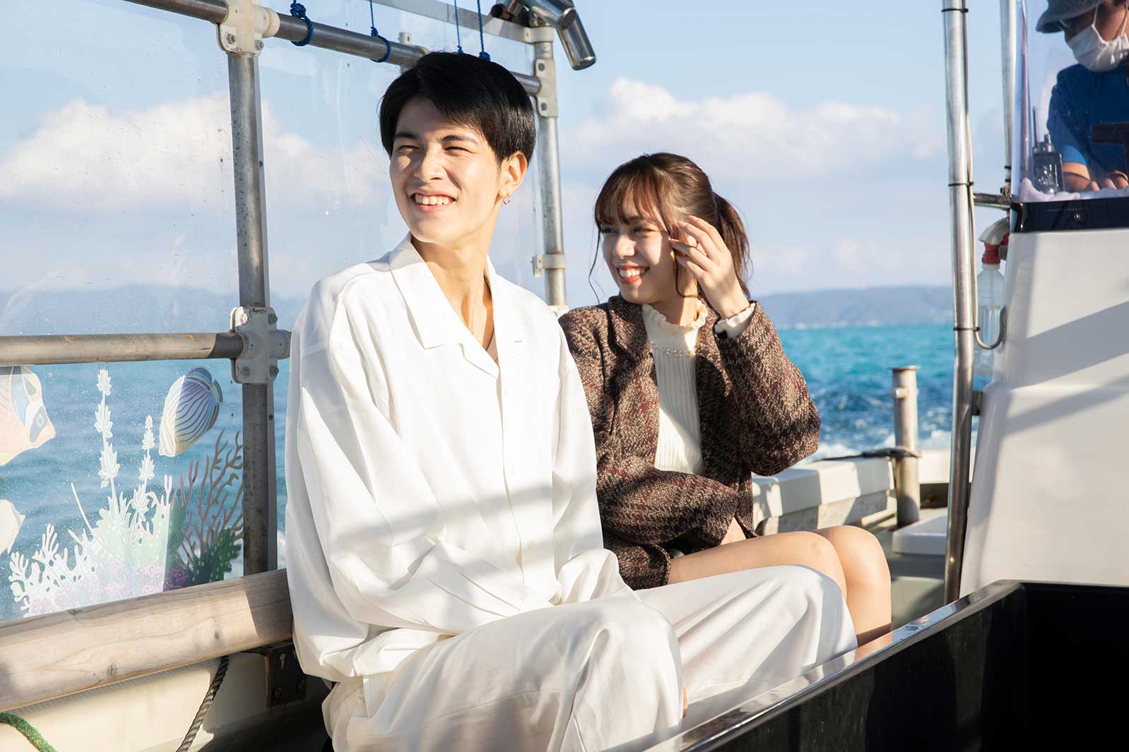 はると、るな「今日、好きになりました。-赤い糸編-」（C）AbemaTV, Inc.