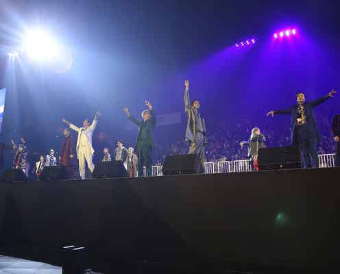 EXILE THE SECOND&THE RAMPAGE、渾身コラボで東京ドーム揺らす「生きてきた中で1番派手なパフォーマンスに」