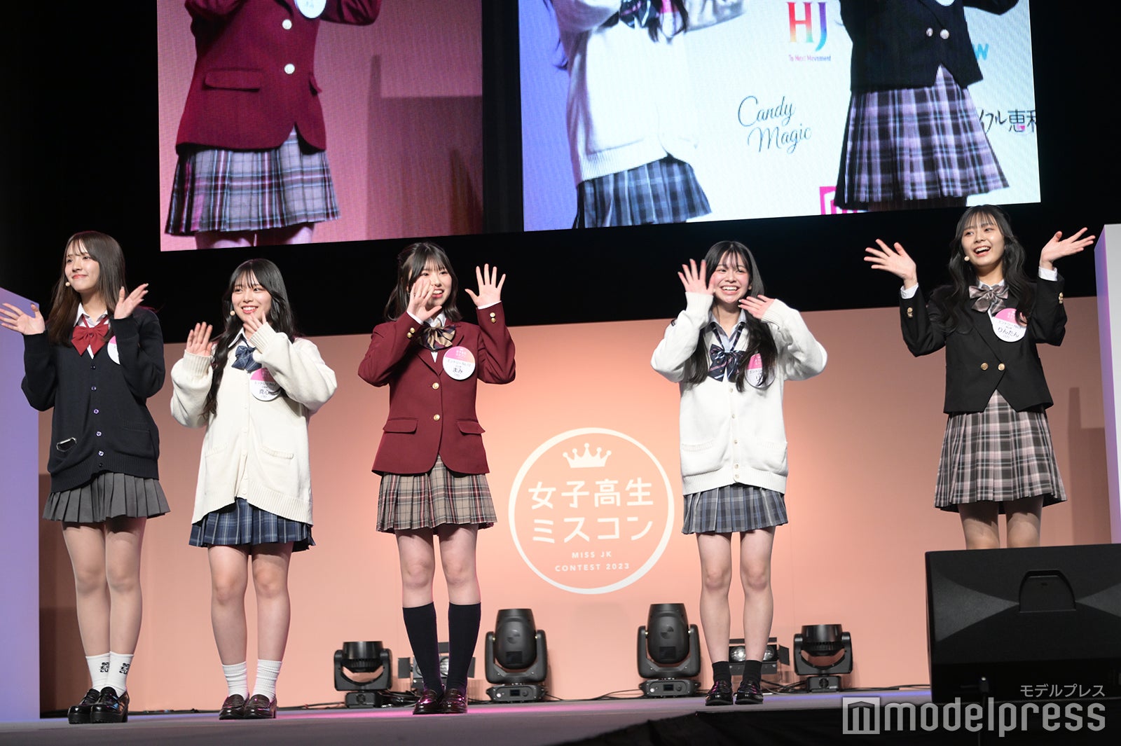 「女子高生ミスコン2023」ファイナル審査の様子（C）モデルプレス