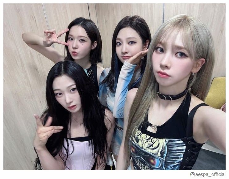 aespaカリナ、金髪イメチェンに「似合う」「カムバが待ち遠しい」と反響