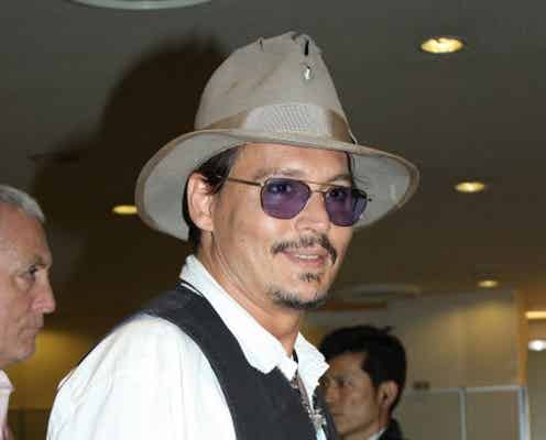 <速報>ジョニー・デップ、恋人アンバーと子どもたちを連れて来日!