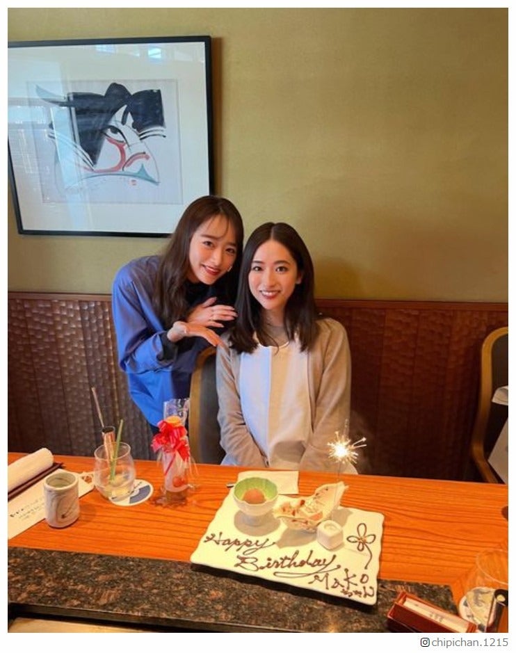 近藤千尋、“可愛い妹”TBS田村真子アナバースデー祝福「笑顔がそっくり」と話題
