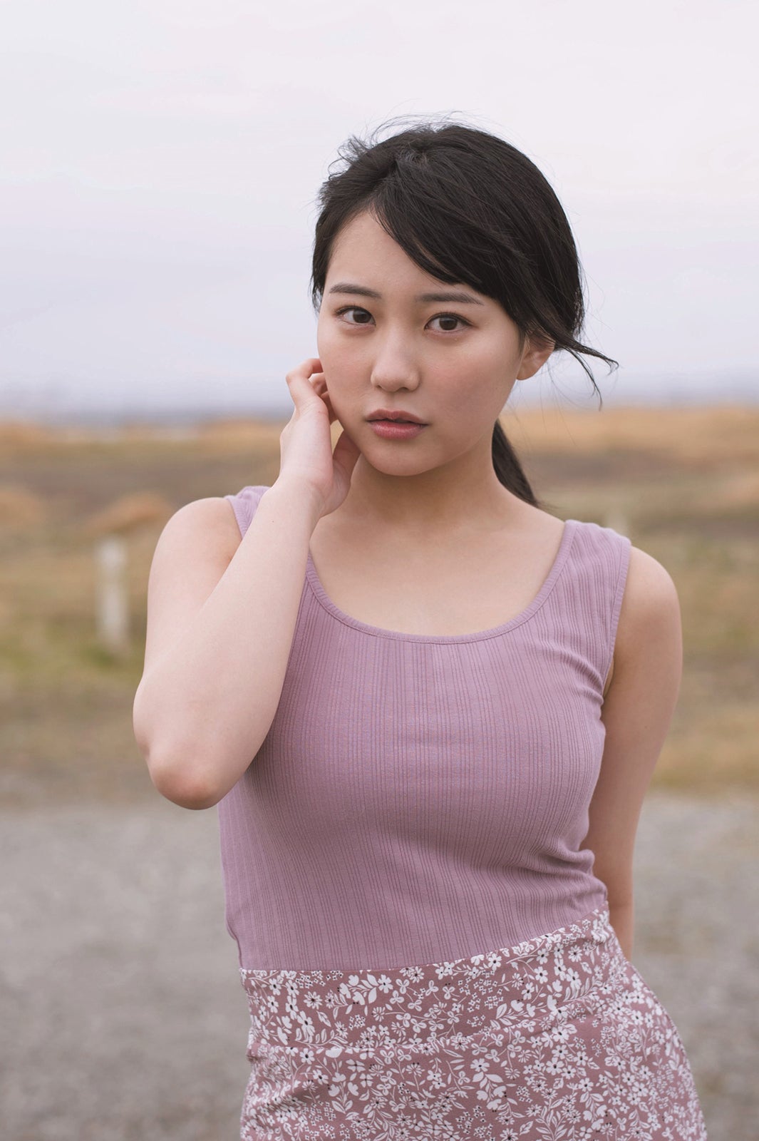 「B.L.T.2021年6月号」タワーレコード オンライン購入特典ポストカード【田中美久（HKT48）】／提供画像