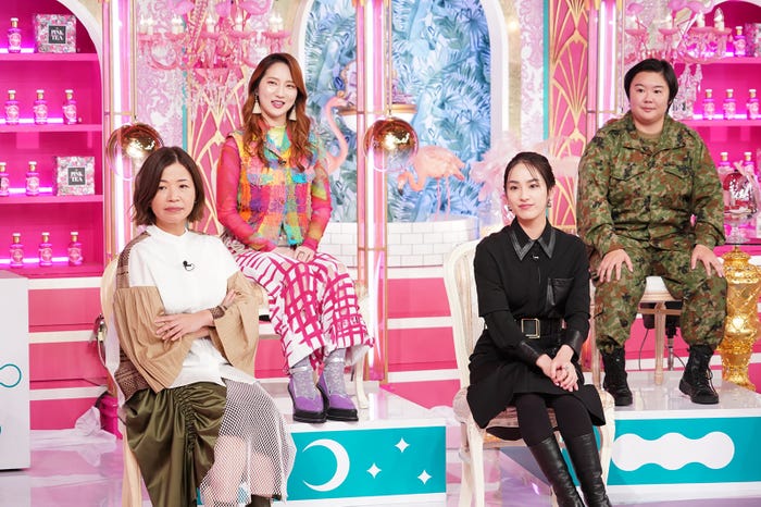 大久保佳代子、ファーストサマーウイカ、平祐奈、やす子(C)日本テレビ