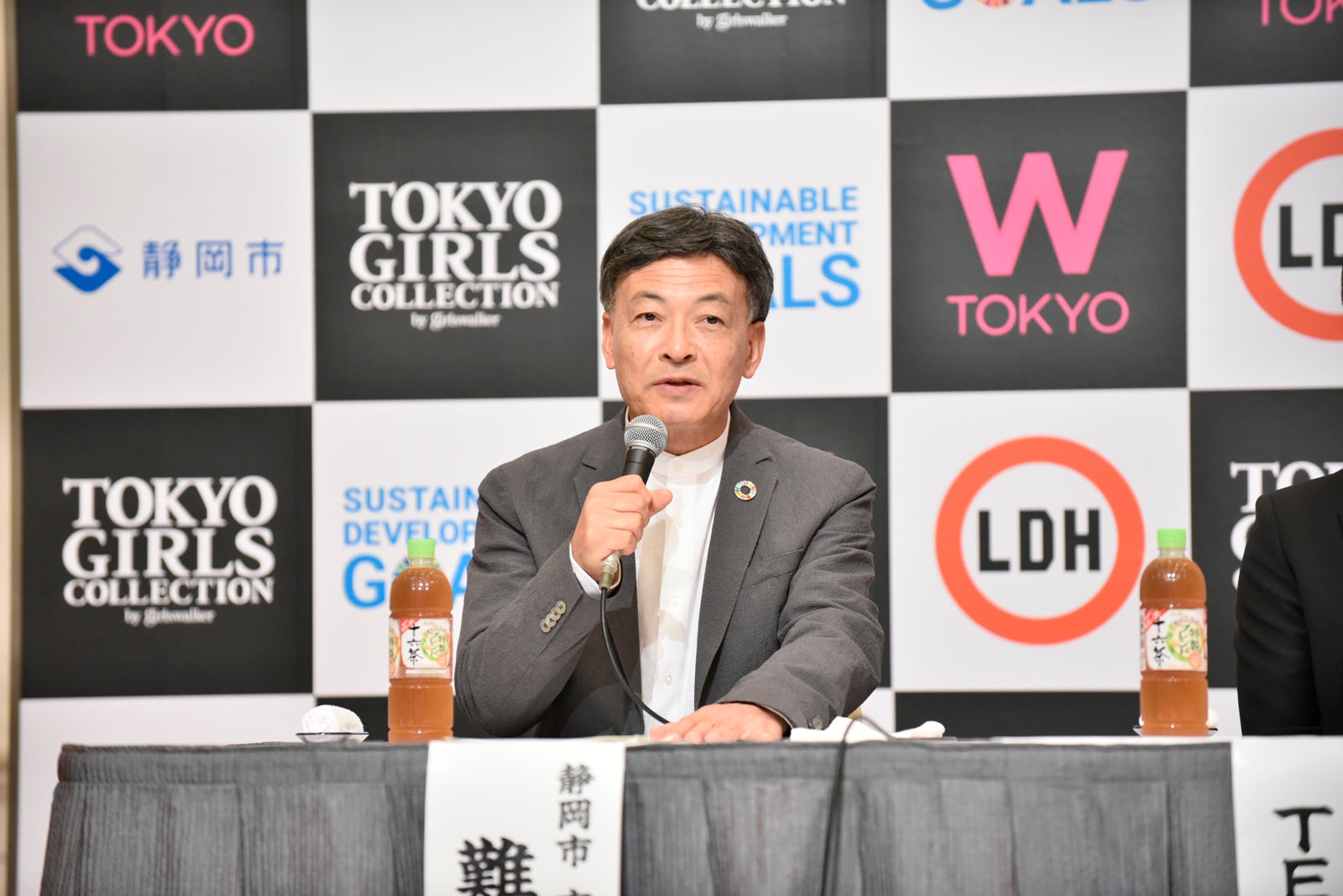 難波喬司（C）W TOKYO×LDH JAPAN記者発表会