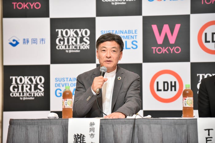 難波喬司(C)W TOKYO×LDH JAPAN記者発表会